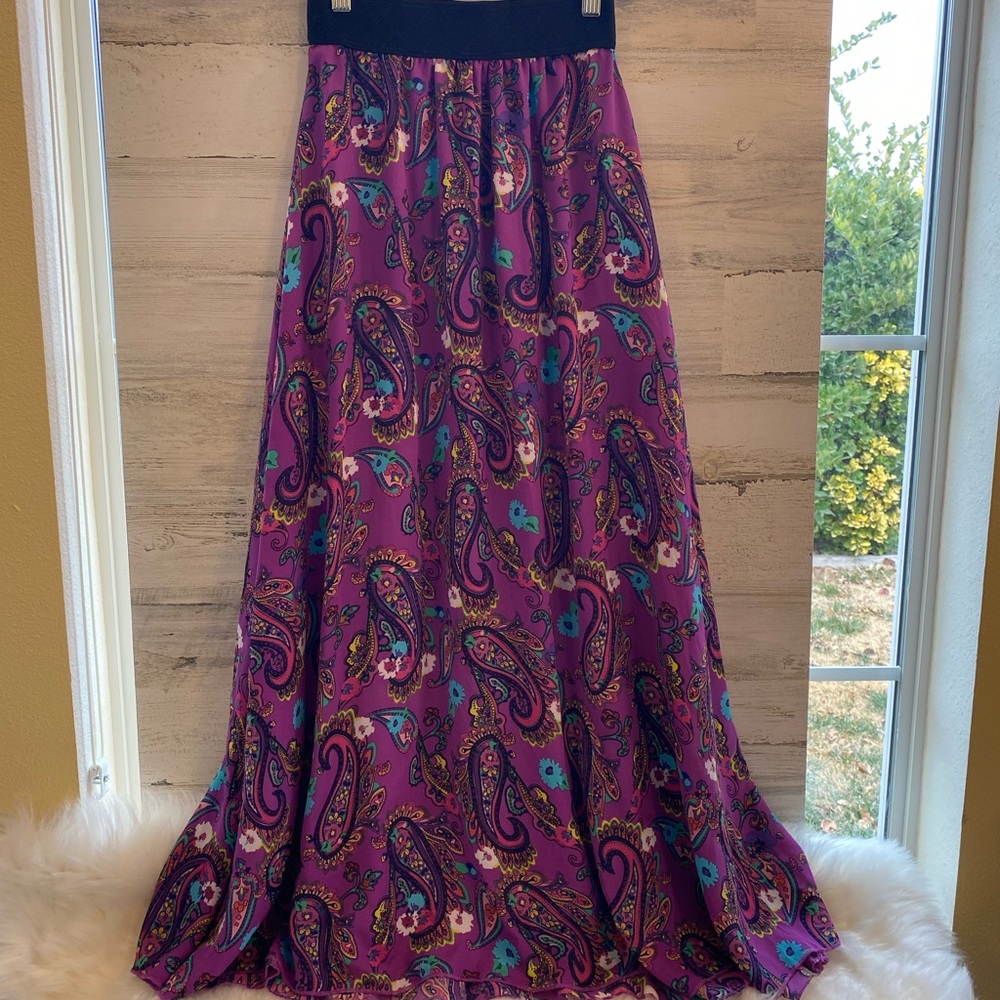 EUC Lularoe Lucy floor-length skirt